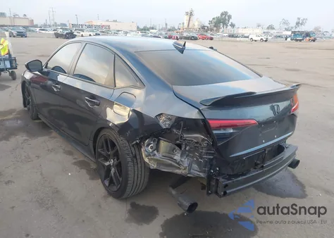 2022 Honda Civic Sport из США, поврежденный, VIN 2HGFE2F53NH507828